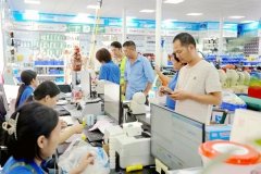 到开业仅用两个月时间