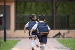 ②客堂地面铺设通